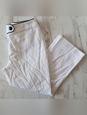 Vintage 90s Laura Petites Stylish Cotton Pants Made in Canada (8)